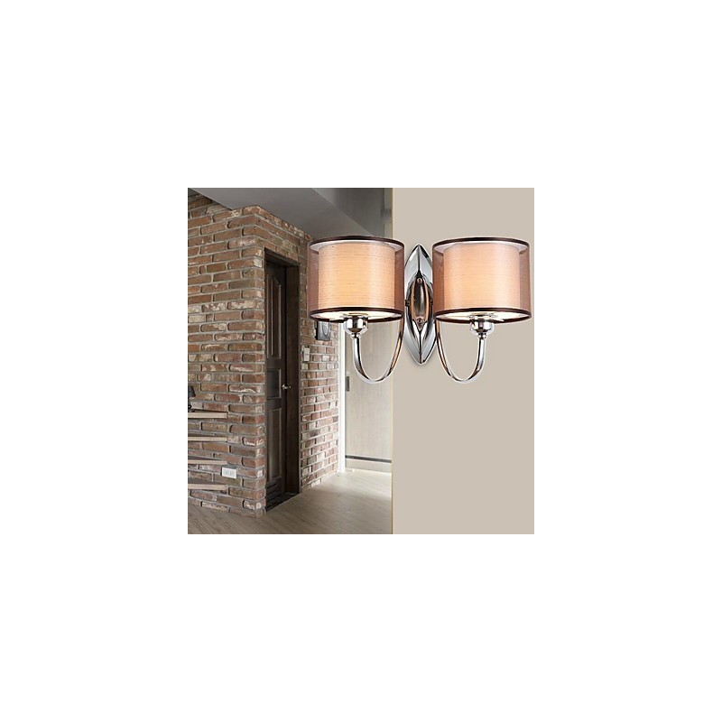 Apliques de pared vintage con luz descendente y acabado galvanizado