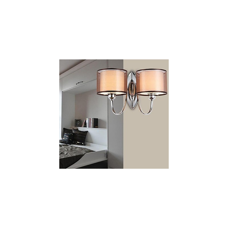 Apliques de pared vintage con luz descendente y acabado galvanizado