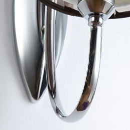 Apliques de pared vintage con luz descendente y acabado galvanizado