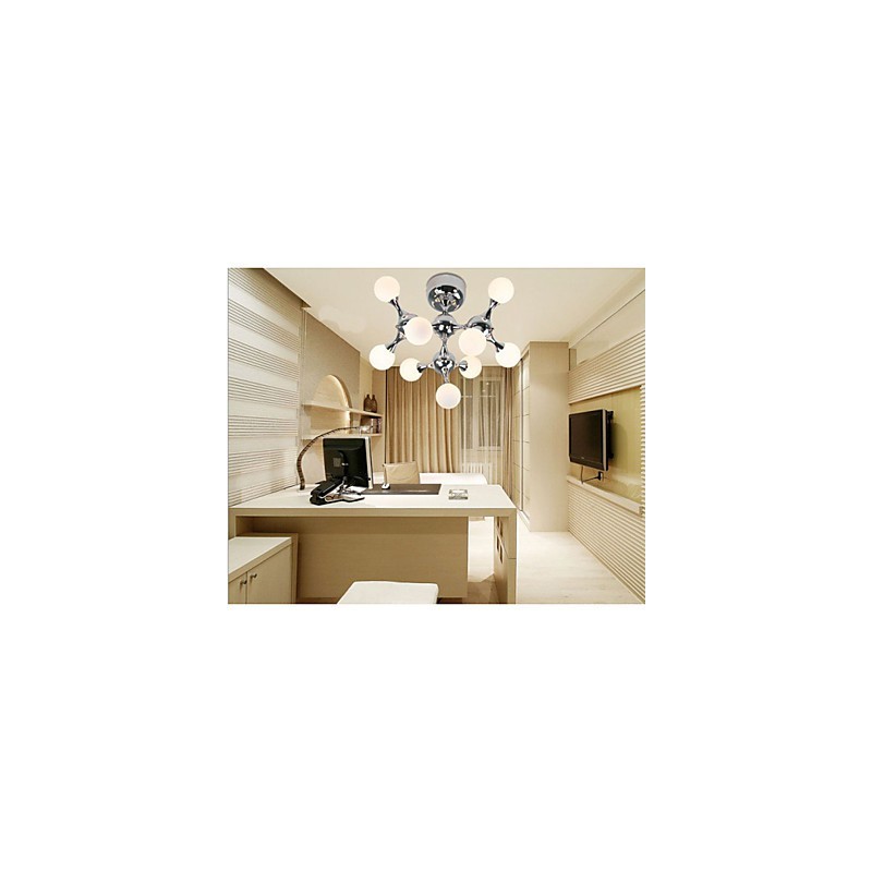 Lámpara de bola de cristal artístico