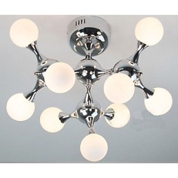 Lámpara de bola de cristal artístico