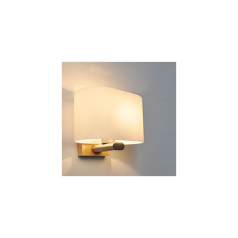 Apliques de pared con luz ambiental, estilo rústico, moderno y contemporáneo, para proteger los ojos.
