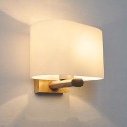 Apliques de pared con luz ambiental, estilo rústico, moderno y contemporáneo, para proteger los ojos.