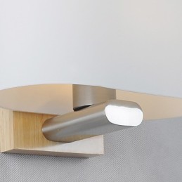 Apliques de pared con luz ambiental, estilo rústico, moderno y contemporáneo, para proteger los ojos.