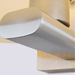 Apliques de pared con luz ambiental, estilo rústico, moderno y contemporáneo, para proteger los ojos.