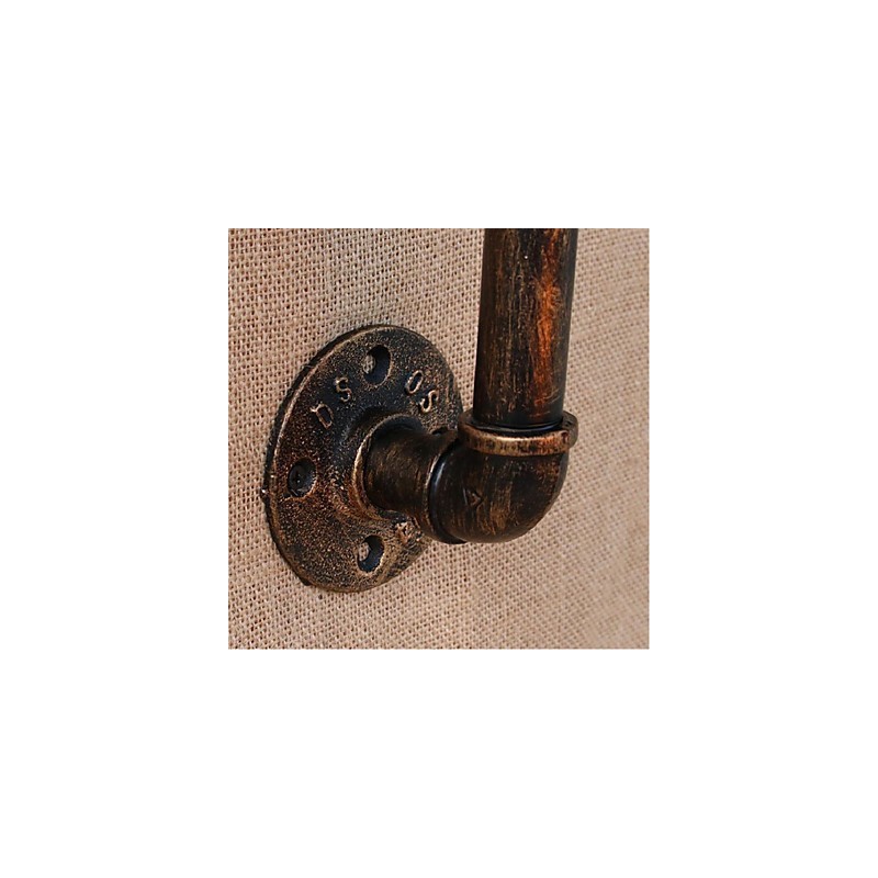 Lámpara de pared pequeña decorativa con pipa de agua sencilla y nostálgica