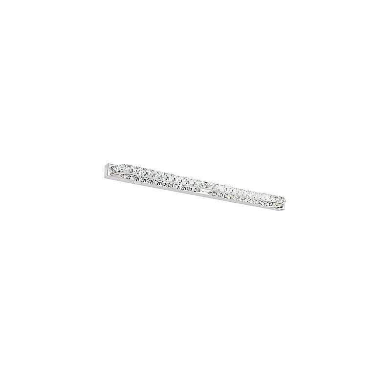 Lámpara de espejo larga de alta calidad para baño, lámpara de pared de metal y cristal.