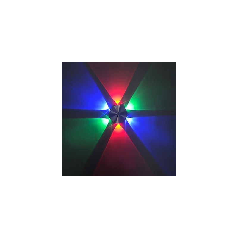 Función de pintura contemporánea moderna integrada para luces de pared con bombillas de estilo mini
