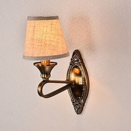 Apliques de pared con luz empotrada, clásicos tradicionales, galvanizados, para protección ocular.