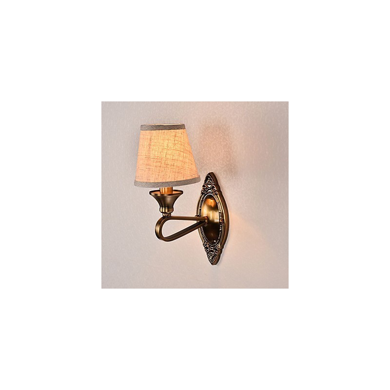 Apliques de pared con luz empotrada, clásicos tradicionales, galvanizados, para protección ocular.