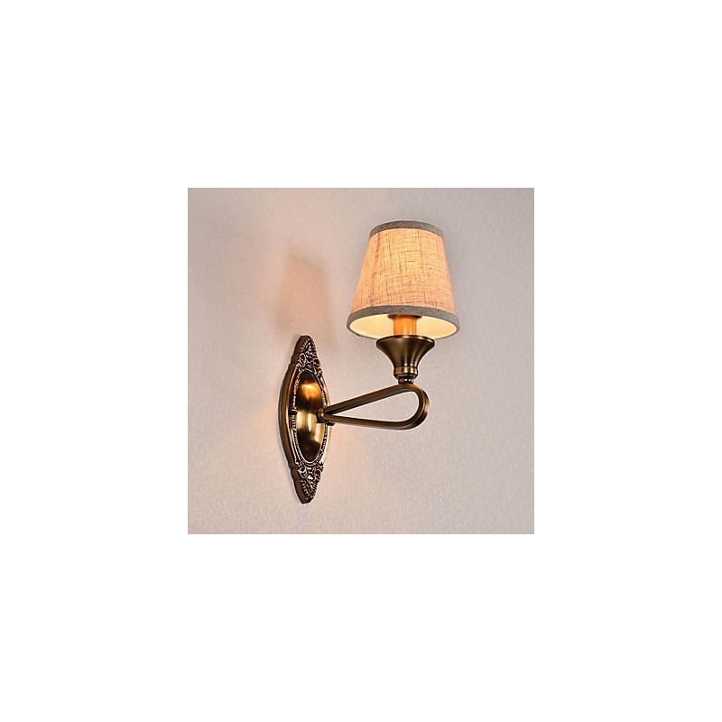 Apliques de pared con luz empotrada, clásicos tradicionales, galvanizados, para protección ocular.