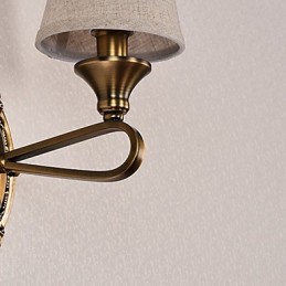 Apliques de pared con luz empotrada, clásicos tradicionales, galvanizados, para protección ocular.