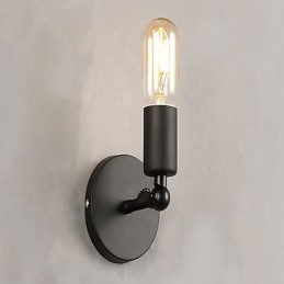 Pintura novedosa de estilo rural contemporáneo moderno para apliques de pared con luz ambiental.