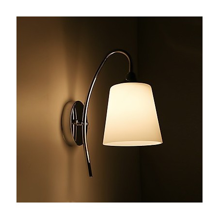 Apliques de pared con luz ambiental y protección ocular con pintura contemporánea moderna