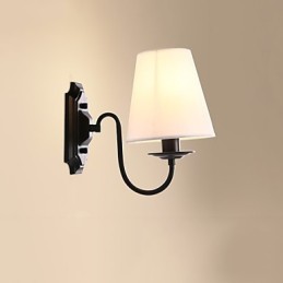 Apliques de pared con luz descendente y protección ocular con pintura contemporánea moderna