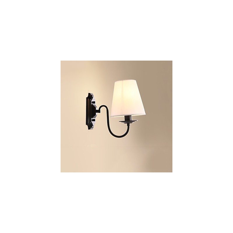 Apliques de pared con luz descendente y protección ocular con pintura contemporánea moderna