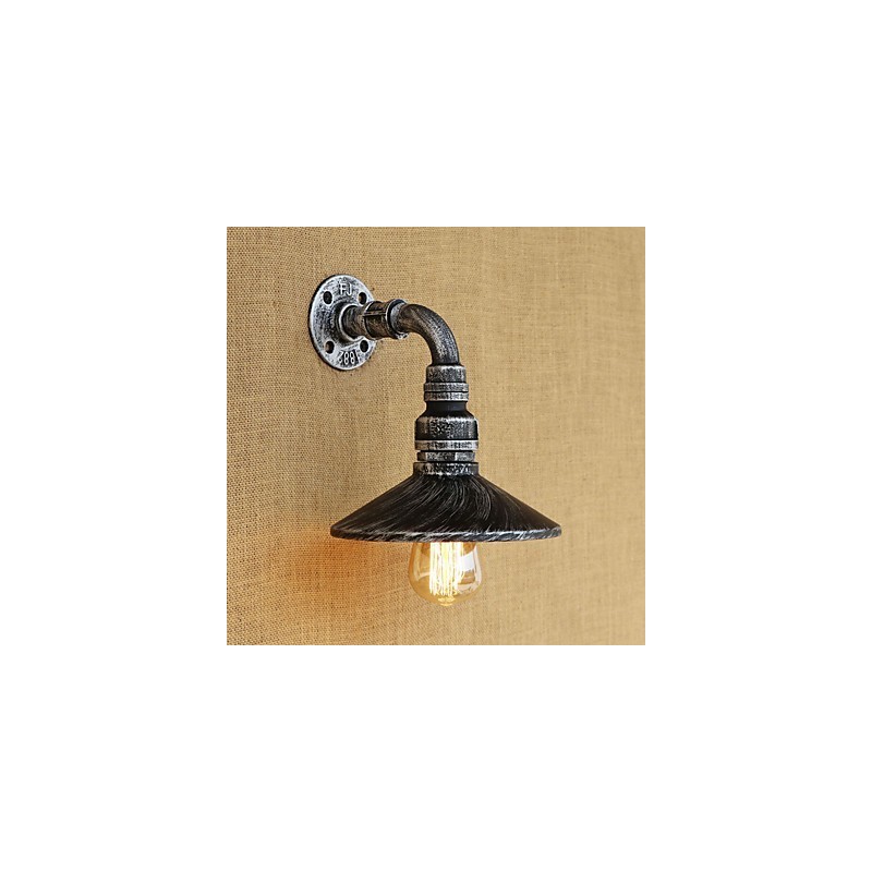 Apliques de pared con luz ambiental estilo mini con pintura retro rústica de estilo campestre.