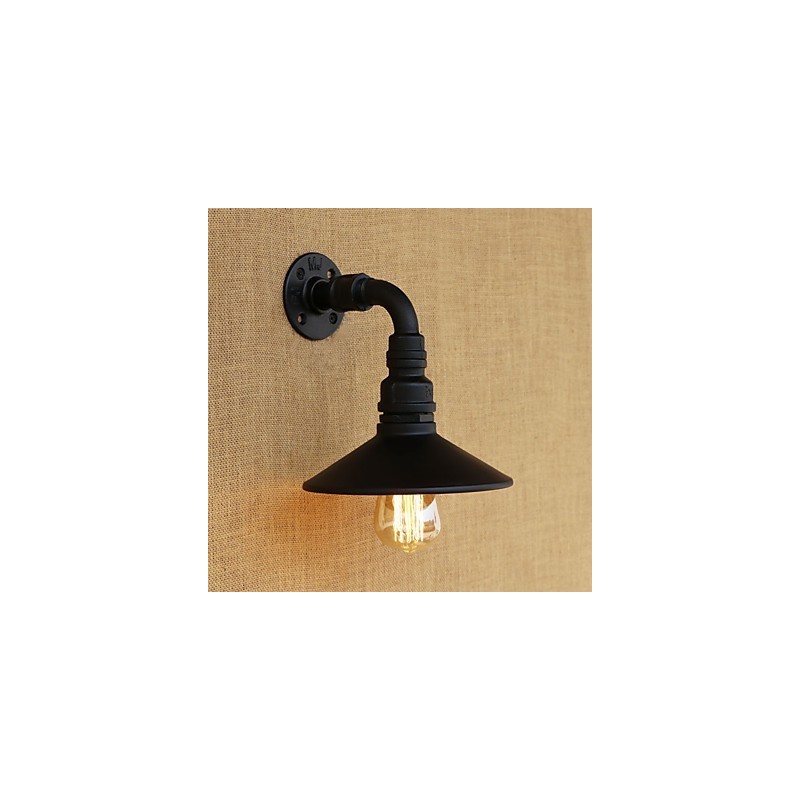 Apliques de pared con luz ambiental estilo mini con pintura retro rústica de estilo campestre.