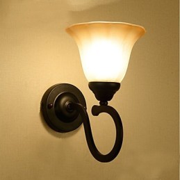 Pintura contemporánea moderna integrada para apliques de pared con luz ambiental.