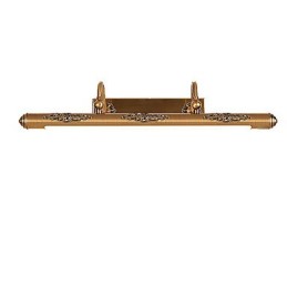 Lámpara de espejo 80CM 1Tradicional Vintage Latón antiguo Característica para