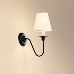 Apliques de pared con luz ambiental de estilo rústico Lodge con acabado en óxido negro para protección ocular.