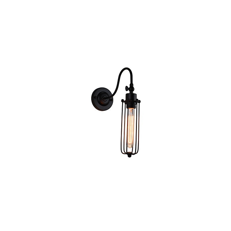 Lámpara de pared con pintura clásica tradicional rústica tipo cabaña para luces de pared empotradas.