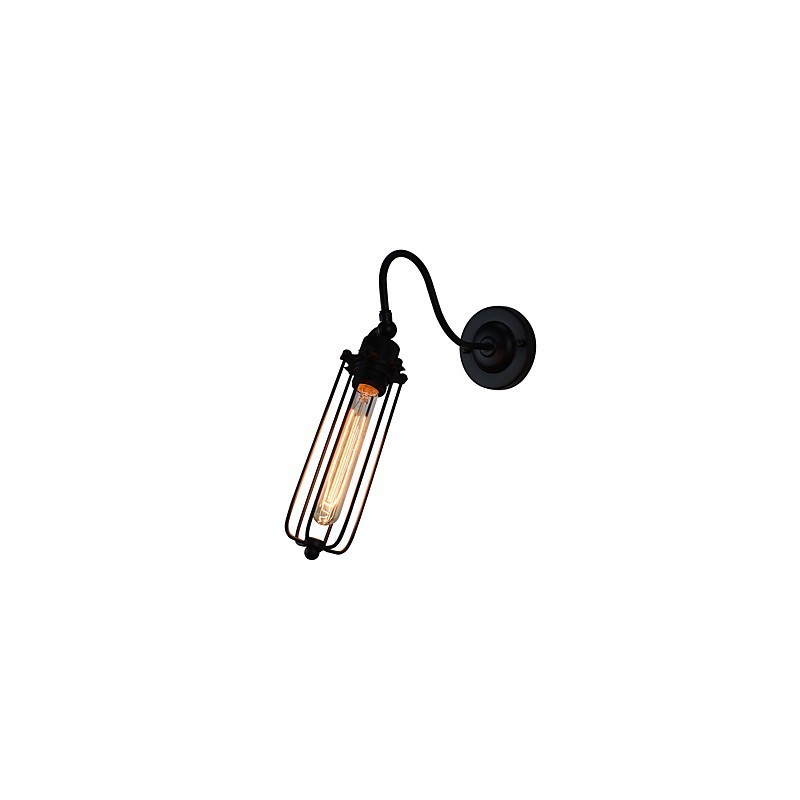 Lámpara de pared con pintura clásica tradicional rústica tipo cabaña para luces de pared empotradas.