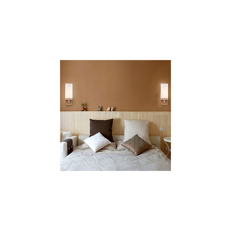 Apliques de pared modernos y contemporáneos para iluminación ascendente.