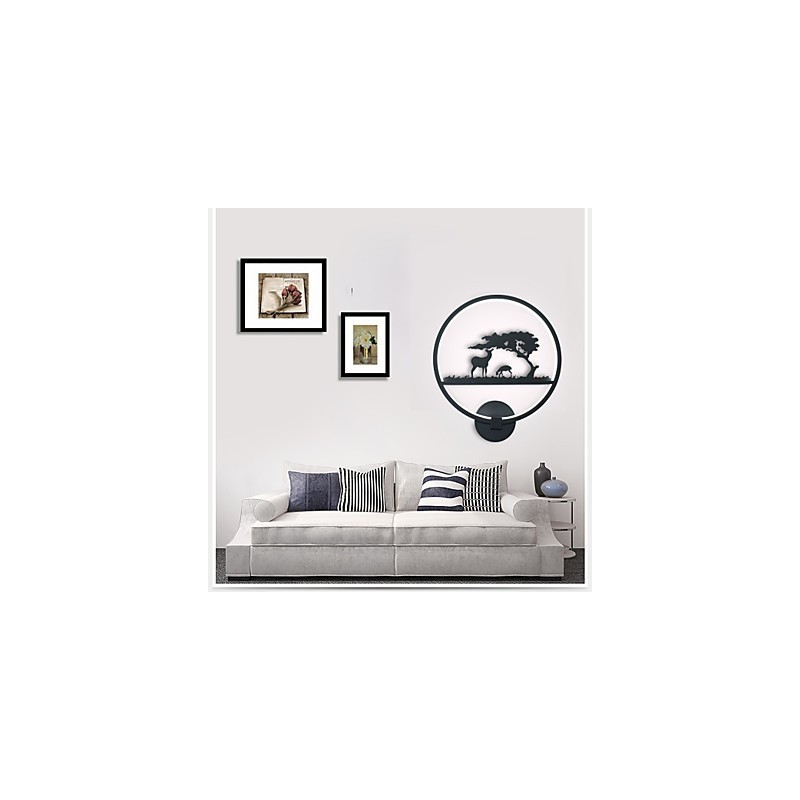 Lámpara de pared nórdica moderna minimalista de aluminio para TV, lámpara de pared para pasillo, escalera, dormitorio, lámpara de noche, lámpara de pared, luces para pasillo de hotel