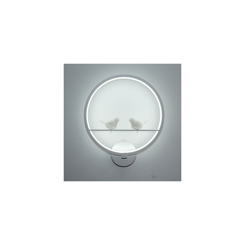Lámpara de pared para dormitorio, lámpara de noche y personalidad creativa de la moderna lámpara de pared minimalista para pasillo y escalera circular.