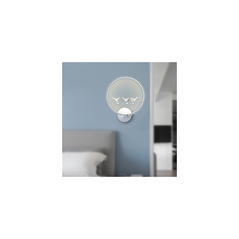 Pintura contemporánea moderna característica para luces de pared de luz ambiental Lámpara de pared