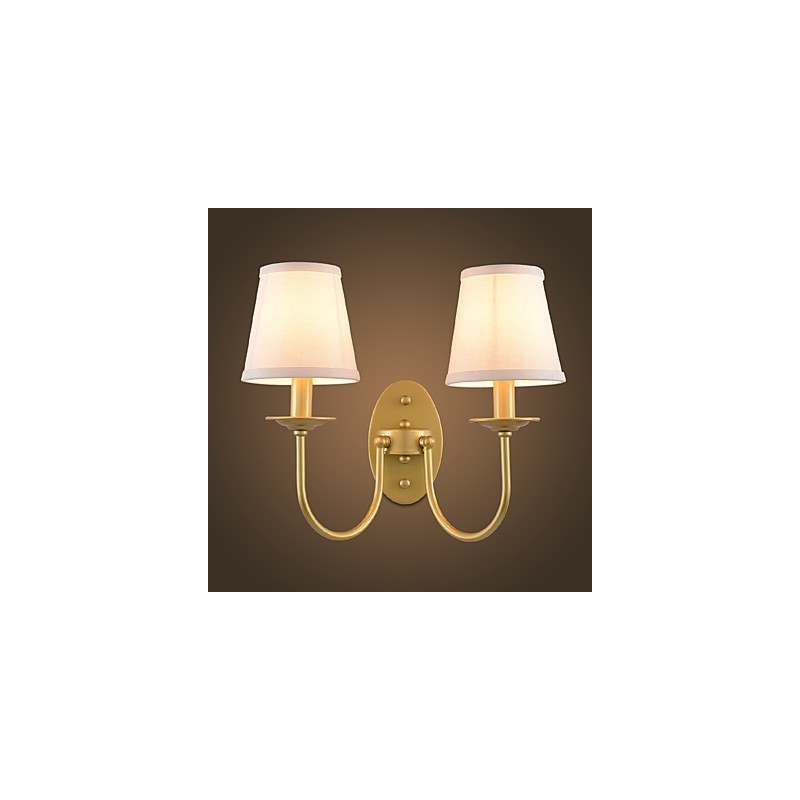Apliques de pared con luz ambiental de pintura vintage sencilla de estilo rústico