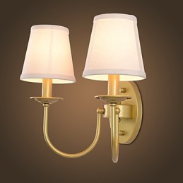 Apliques de pared con luz ambiental de pintura vintage sencilla de estilo rústico