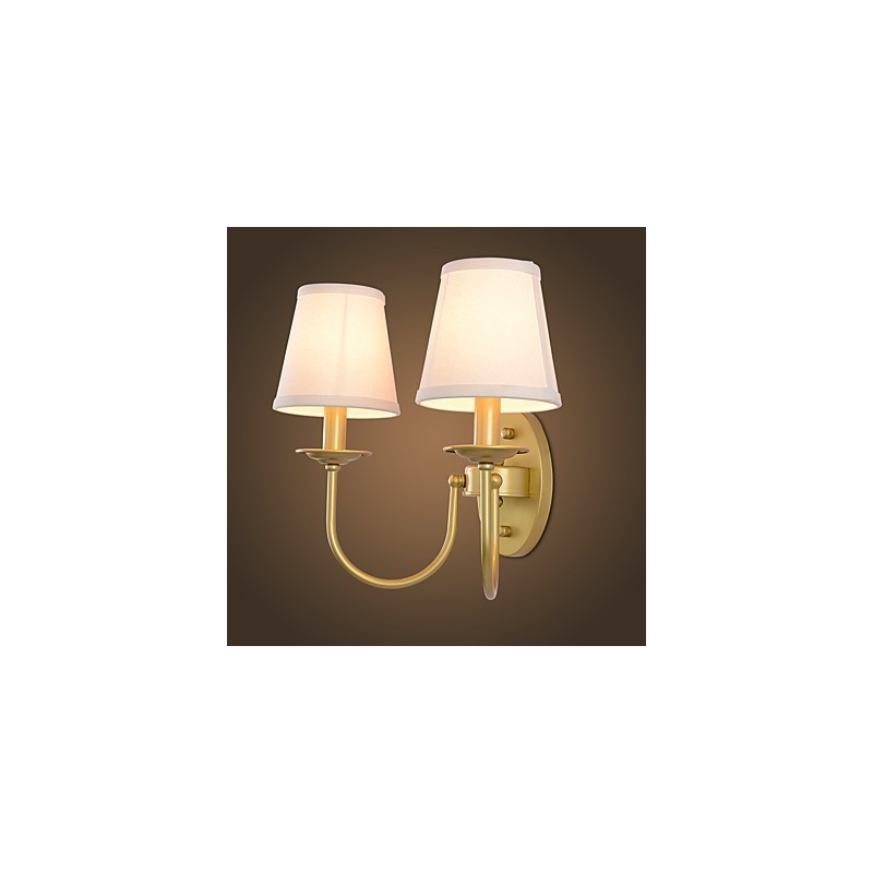 Apliques de pared con luz ambiental de pintura vintage sencilla de estilo rústico