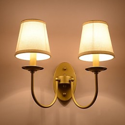 Apliques de pared con luz ambiental de pintura vintage sencilla de estilo rústico
