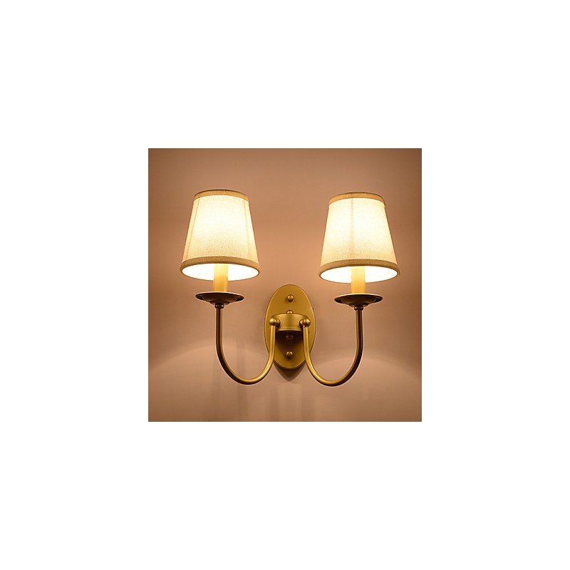 Apliques de pared con luz ambiental de pintura vintage sencilla de estilo rústico