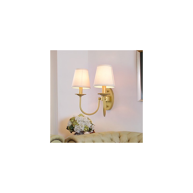 Apliques de pared con luz ambiental de pintura vintage sencilla de estilo rústico