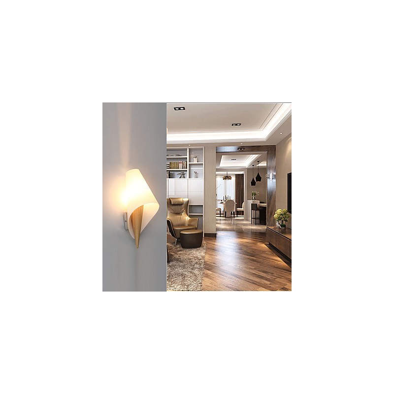 Apliques de pared con luz ambiental de estilo mini, modernos y contemporáneos.