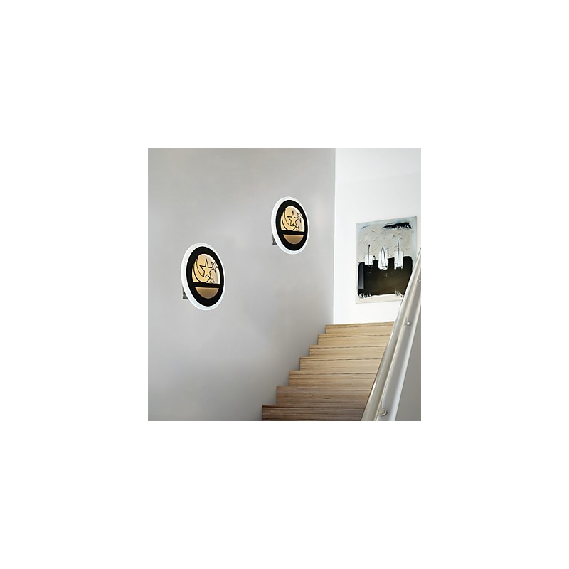 Lámpara de pared minimalista moderna para entrada de escalera, lámpara creativa para hotel La Terrazza Project Lamps