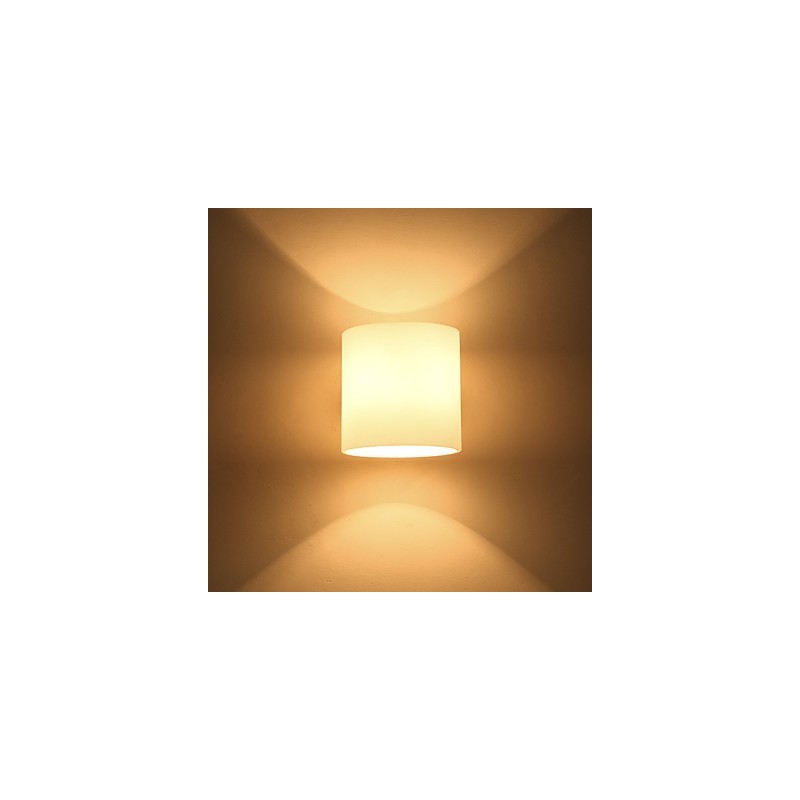 Aplique de pared con luz descendente de estilo mini, lámpara de noche de madera de troncos para dormitorio, con protección para los ojos, estilo campestre novedoso