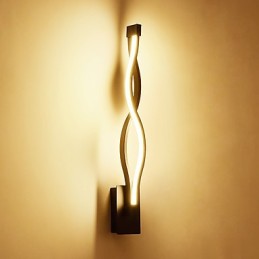 Lámparas de pared modernas de metal creativas para sala de estar, pasillo, dormitorio, hotel, habitaciones, mesita de noche, decoración, iluminación