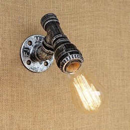 Aplique de pared con luz ambiental estilo mini con pintura vintage retro de estilo campestre
