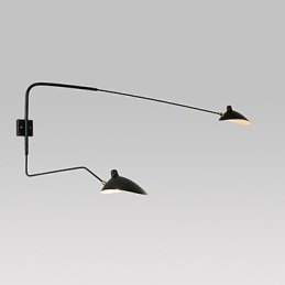 Pintura contemporánea moderna para apliques de pared con luz ambiental.