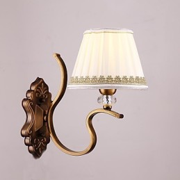 Apliques de pared con luz empotrada, clásicos tradicionales, galvanizados, para protección ocular.