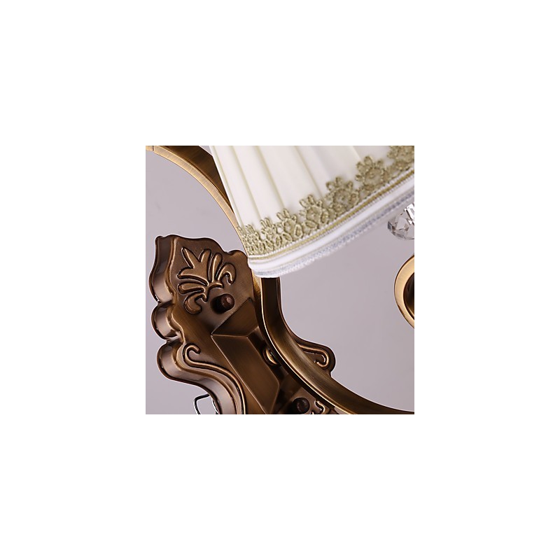 Apliques de pared con luz empotrada, clásicos tradicionales, galvanizados, para protección ocular.