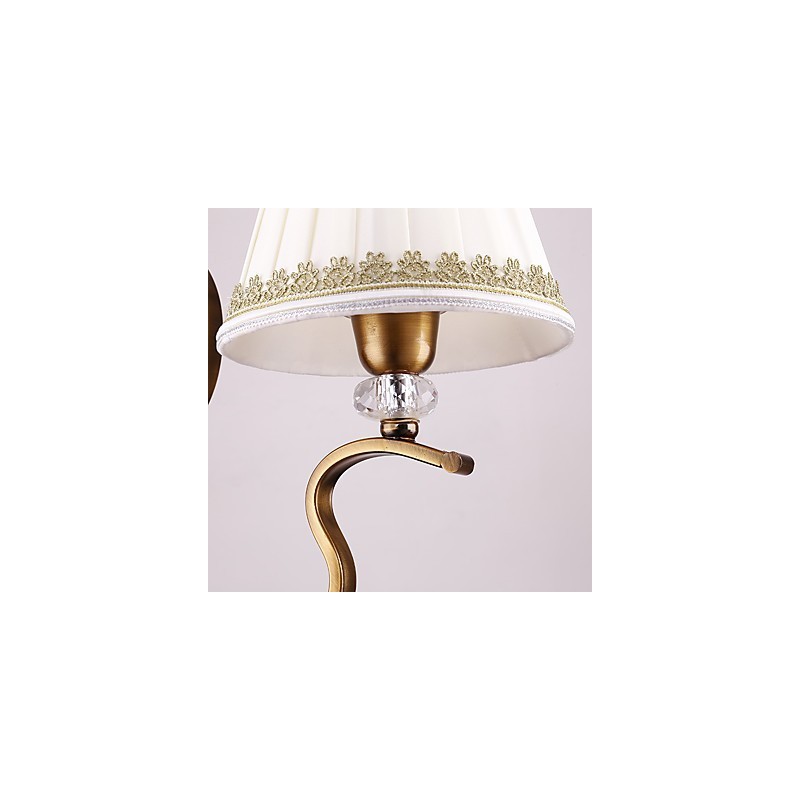 Apliques de pared con luz empotrada, clásicos tradicionales, galvanizados, para protección ocular.
