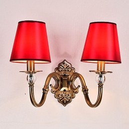 Apliques de pared con luz empotrada, clásicos tradicionales, galvanizados, para protección ocular.