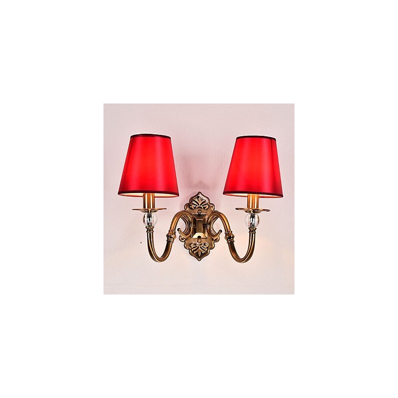 Apliques de pared con luz empotrada, clásicos tradicionales, galvanizados, para protección ocular.