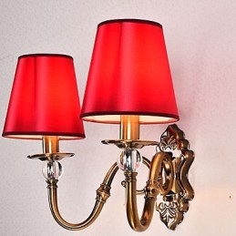 Apliques de pared con luz empotrada, clásicos tradicionales, galvanizados, para protección ocular.