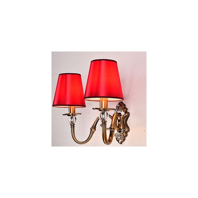 Apliques de pared con luz empotrada, clásicos tradicionales, galvanizados, para protección ocular.